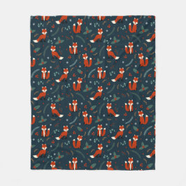 Folly Fox Cuties Fleece Deken