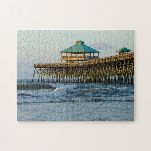 Folly Pier Morning Legpuzzel (Horizontaal)