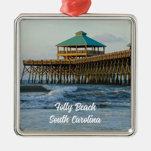 Folly Pier Morning Ornament (Voorkant)
