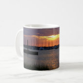 Folly River Sunset Coffee Mok (Voorkant links)