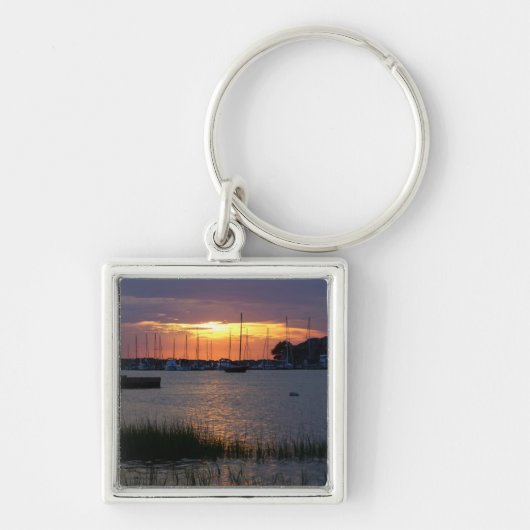 Folly River Sunset Sleutelhanger (Voorkant)