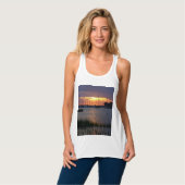 Folly River Sunset Tanktop (Volledige Voorkant)