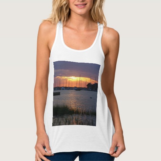 Folly River Sunset Tanktop (Voorkant)