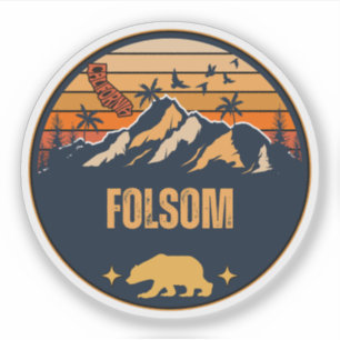 Folsom, Californië Sticker