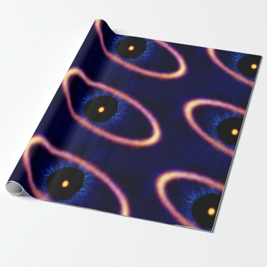 Fomalhaut Star System Debris Disk Cadeaupapier (Uitgerold)