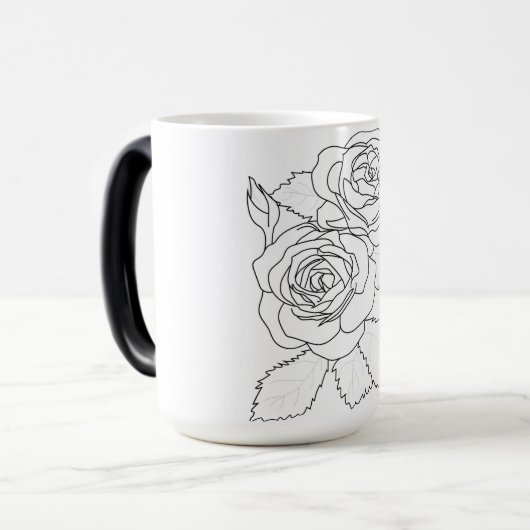 Fonction et administration Mug floral (Devant gauche)