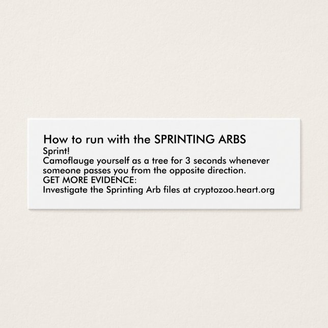 Fonctionnement avec les ARBRES SPRINTING (Devant)