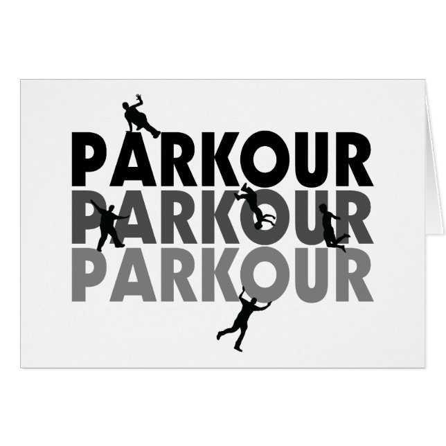 Fonctionnement libre de Parkour (Devant horizontal)