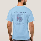 Fonctionnement pour la FUITE - T-shirt de coton (Dos)