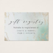 Fond Abstrait Aqua Ombre avec Parties scintillant  (Devant)