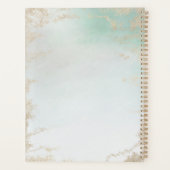 Fond Abstrait Aqua Ombre avec Parties scintillant (Dos)