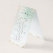 Fond Abstrait Aqua Ombre avec Parties scintillant (Back)