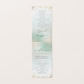 Fond Abstrait Aqua Ombre avec Parties scintillant (Outside Unfolded)