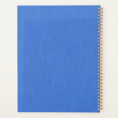 Fond bleu texturé visuel calme et simple (Dos)