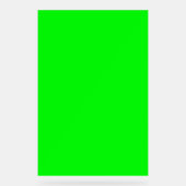 Fond chroma key écran vert néon solide (Recto)