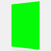 Fond chroma key écran vert néon solide (Angle)