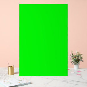 Fond chroma key écran vert néon solide