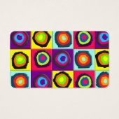 Fond de cercles colorés (Dos)