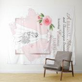 Fond de décoration de mariage élégant / Tapisserie (En situation (horizontale))