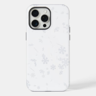 Fond de flocons de neige transparents qui tombent