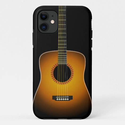 Fond de guitare pour coque d'iPhone 5 (Dos)