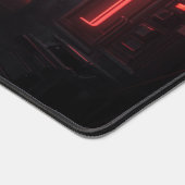 Fond de jeu futuriste noir et rouge cool (Coin)