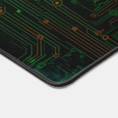 Fond de jeu futuriste noir et vert cool (Coin)