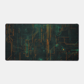 Fond de jeu futuriste noir et vert cool