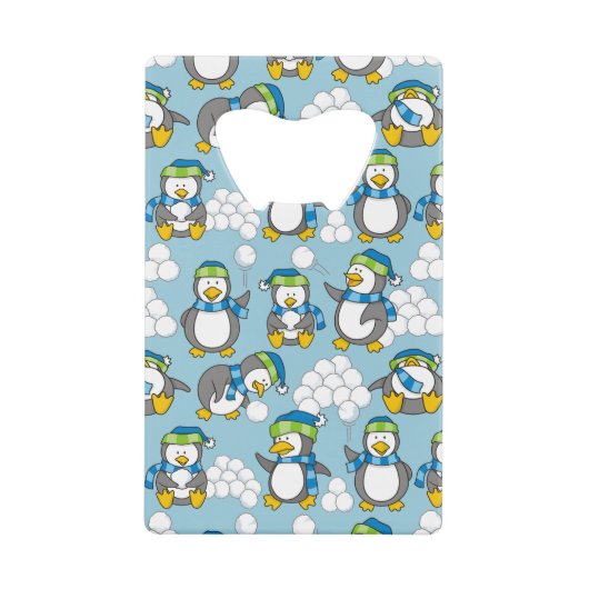 Fond de petits pingouins (Devant)