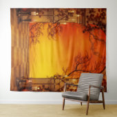 Fond de photographie pour Halloween en tapisserie (En situation (horizontale))