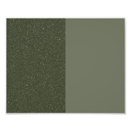 Fond de poster vert mousse tacheté personnalisé de (Devant)