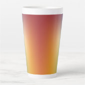 fond dégradé sur tasse de latte (Devant)