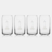 Fond Du Lac Lighthouse peut verre (Dos)