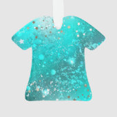 Fond en feuille de turquoise menthe (dos)