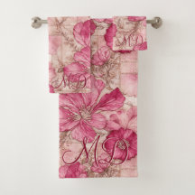Fond floral abstrait, lavage de pétale romantique