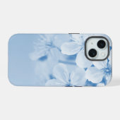 Fond floral bleu (Verso Horizontal)