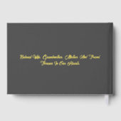 Fond funéraire minimaliste simple (Verso)