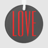 Fond Gris Branché Mariage Amour Rouge (dos)