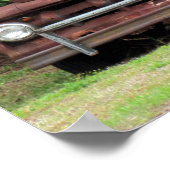 Fond Memories – The Old Red Truck - Poster (Coin)