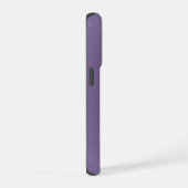Fond métallisé violet prune uni monogrammé (Côté droit)