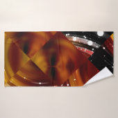 fond multicolore en mosaïque Abstraite (Serviette de bain)