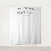 Fond nuptial minimal - Décor de fête - Tapisseries (Devant)