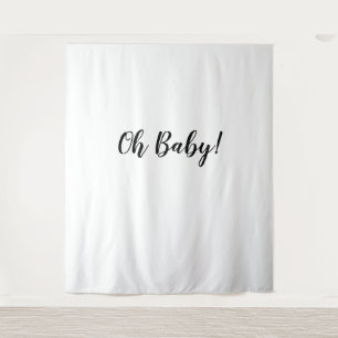 Fond Oh Baby Oh Baby Bannière Tapisserie
