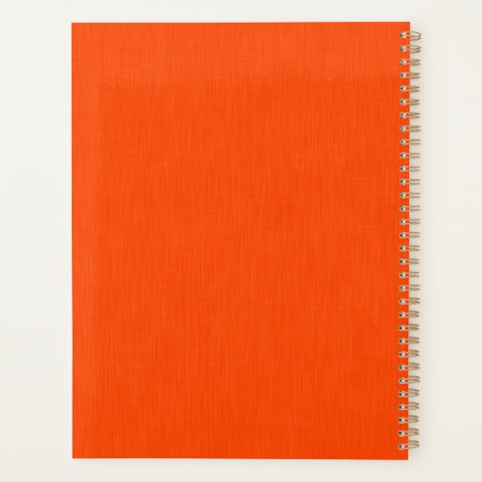 Fond orange texturé calme et simple (Dos)