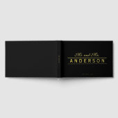 Fond personnalisé Lignes élégantes Mariage M & Mme (Complet)