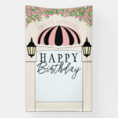 Fond pour une bannière Joyeux Anniversaire sur une (Verticale)