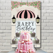 Fond pour une bannière Joyeux Anniversaire sur une