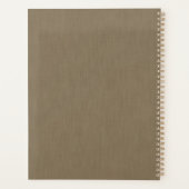Fond texturé marron calme et simple (Dos)