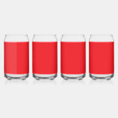 Fond uni rouge solide (Gauche)