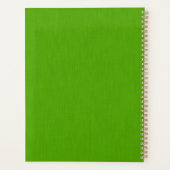 Fond vert citron calme et simple texturé (Dos)